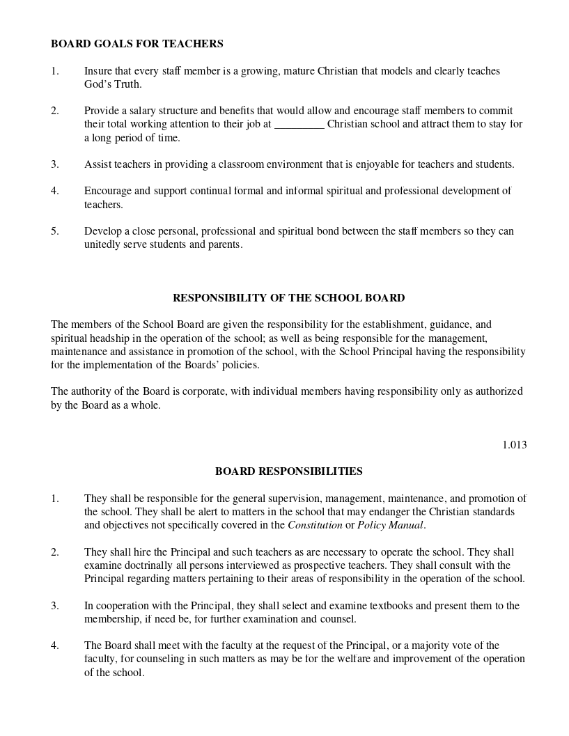 Board Job Descriptions The Dock for Learning