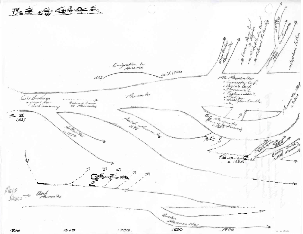 Spreading Anabaptist Tree