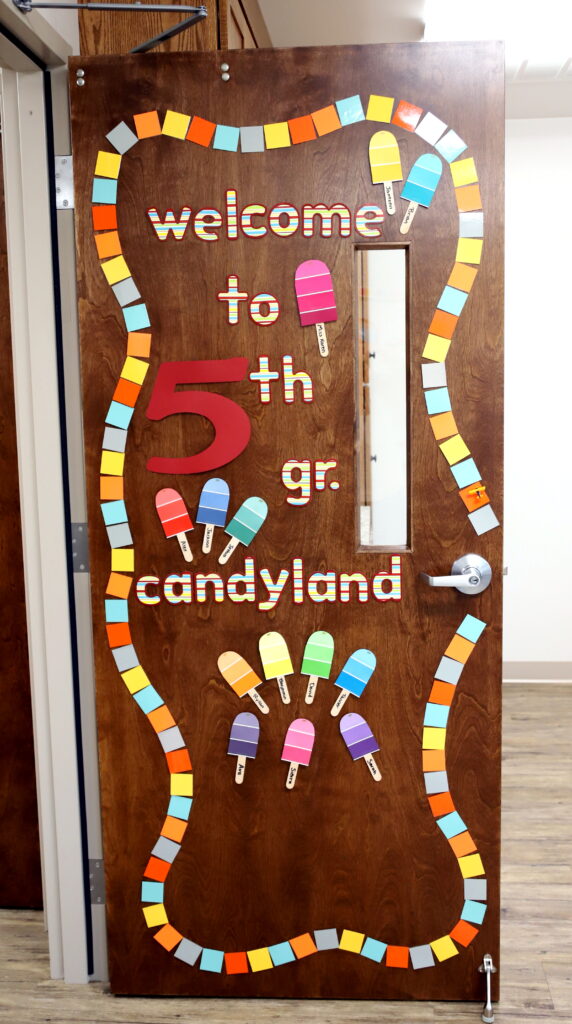 Candyland Land Game Door Décor - The Dock for Learning