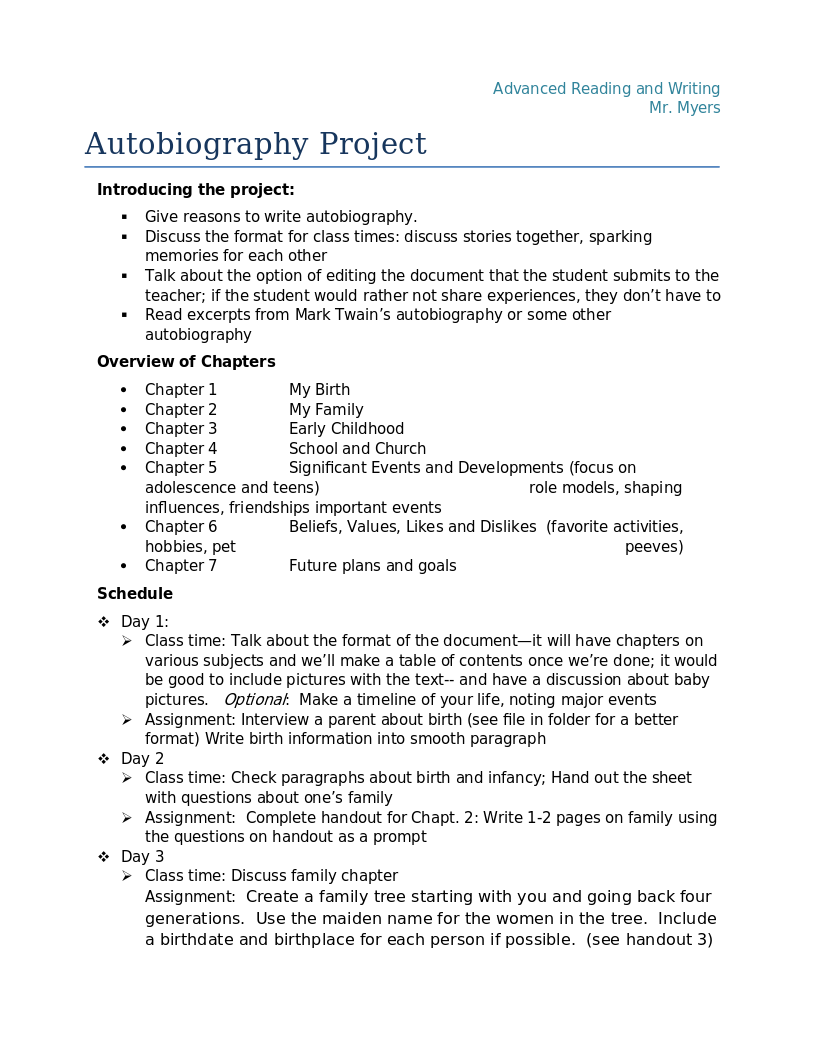autobiography of moon in english project