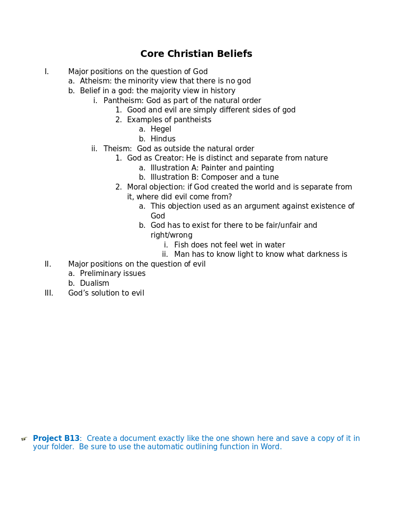 word assignment topics